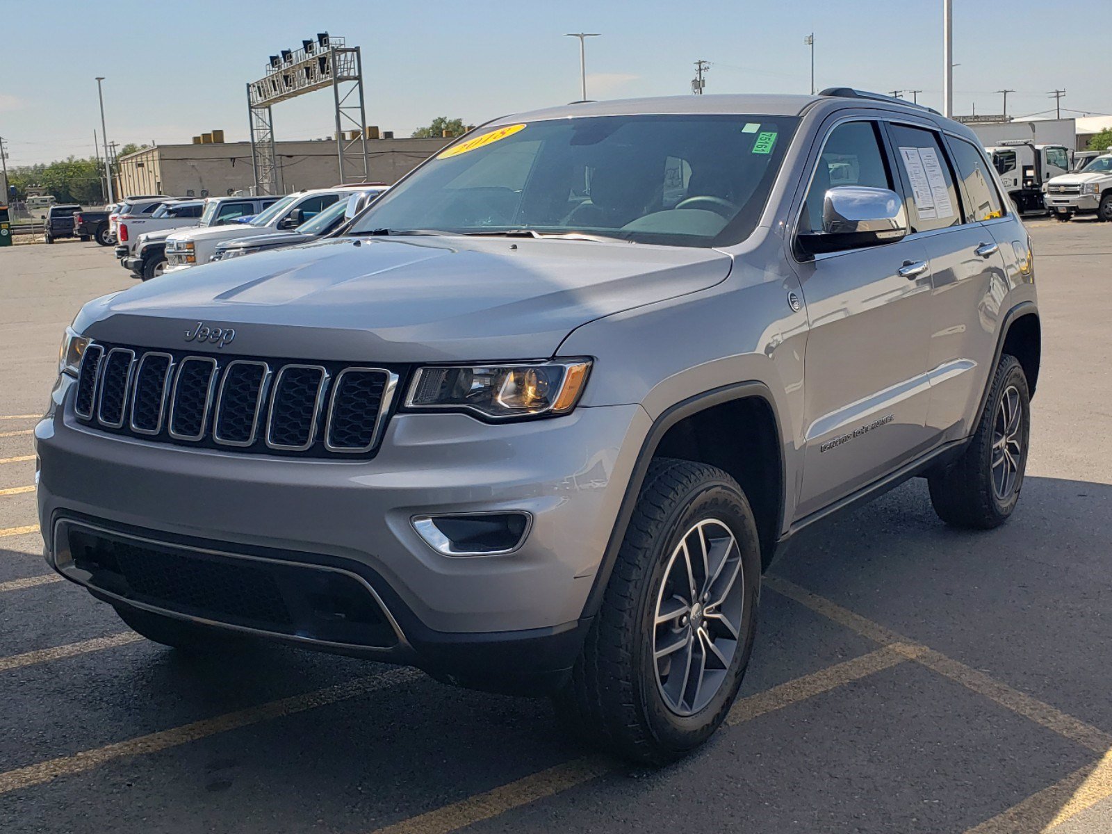 PreOwned 2018 Jeep Grand Cherokee Limited 4WD Sport Utility
