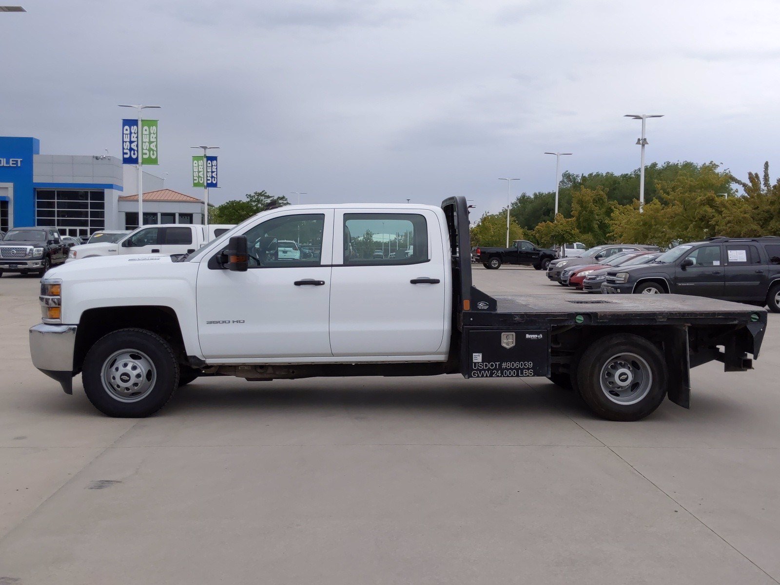 Pre-Owned 2018 Chevrolet Silverado 3500HD Work Truck 4WD Crew Cab ...